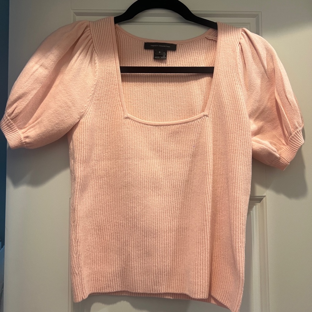 French Connection puff sleeve sweater!